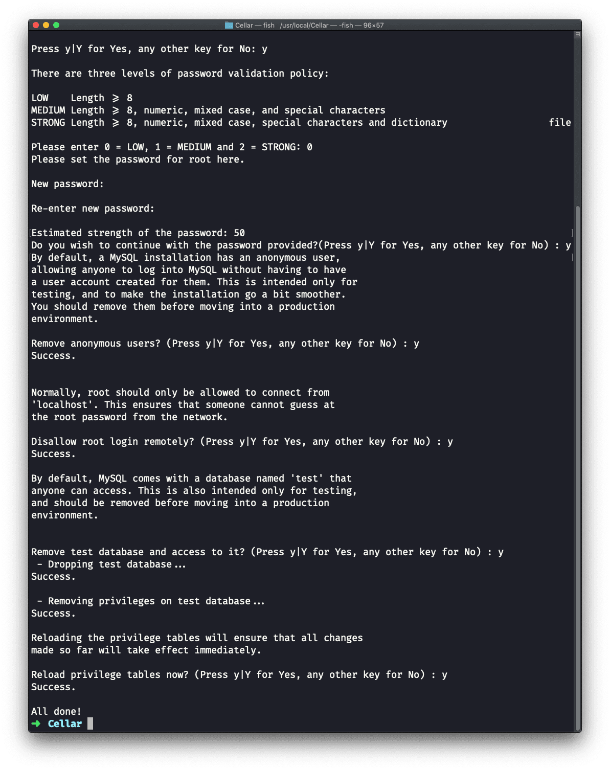 mysql_secure_installation